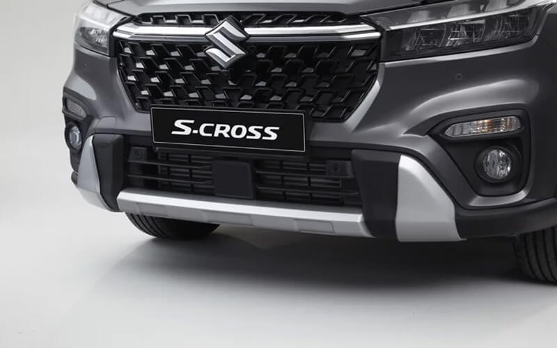 3D render of a Suzuki with the Rubber Mats accessory attached