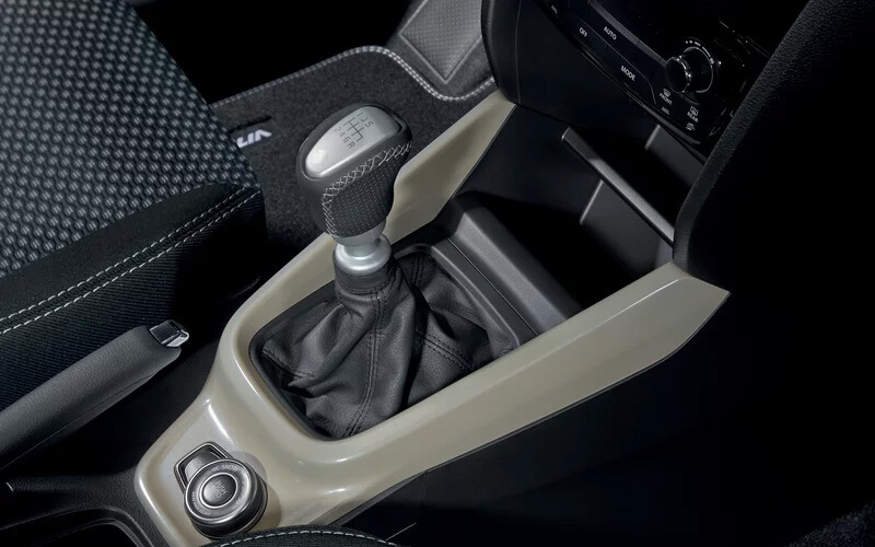 Grey Blue gear shift surrounds