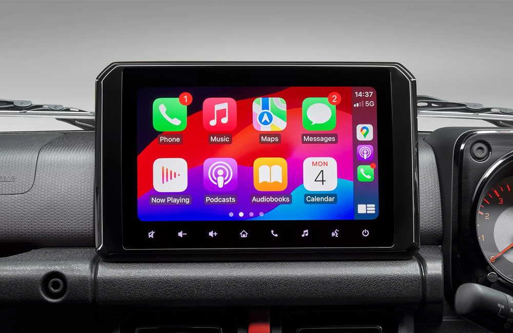 Vehicles infotainment screen with app-connect