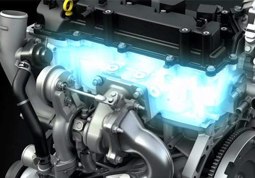 3D model of a suzuki engine