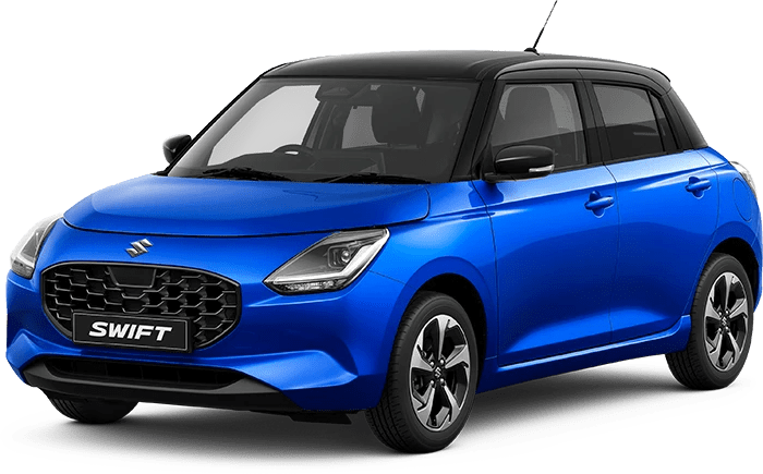 Suzuki finished in Frontier Blue Metallic