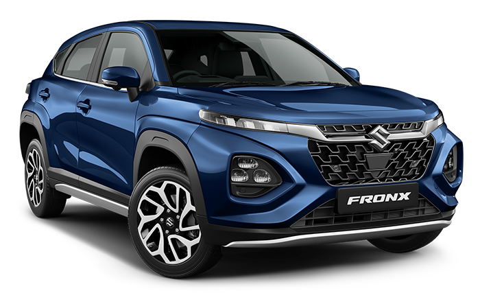 Suzuki finished in Celestial Blue Pearl Metallic