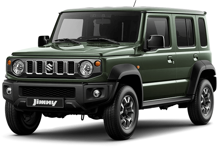 Suzuki finished in Jungle Green