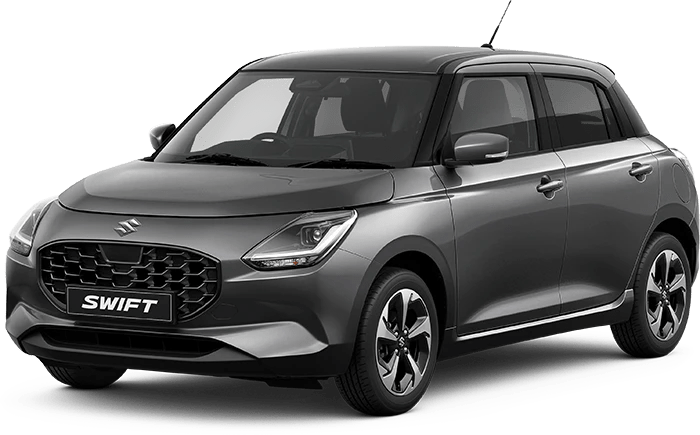 Suzuki finished in Mineral Grey Metallic