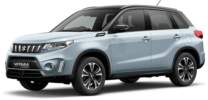 Suzuki finished in Ice Grayish Blue Metallic