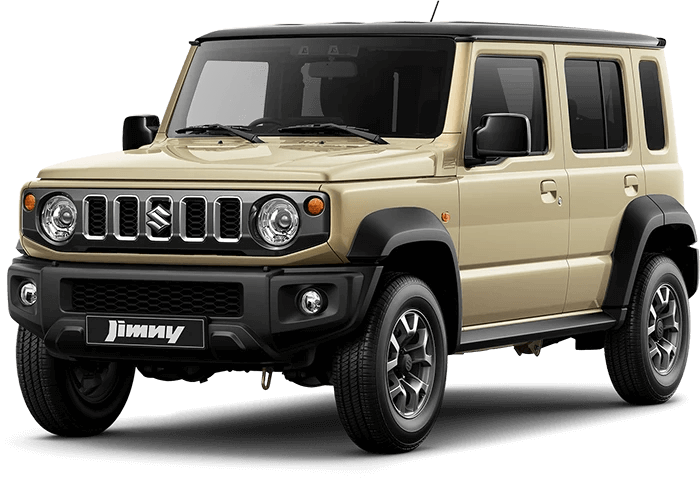 Suzuki finished in Chiffon Ivory Metallic + Bluish Black Pearl