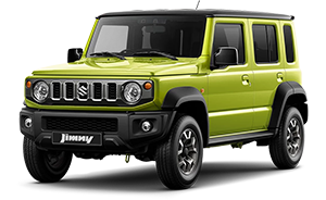 Suzuki Jimny 5-Door render with clear background