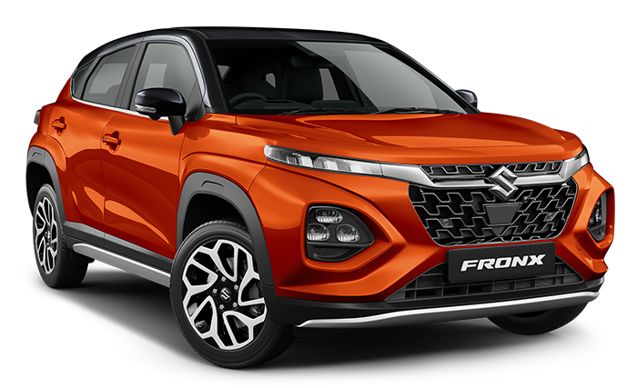 Suzuki finished in Lucent Orange Pearl Metallic