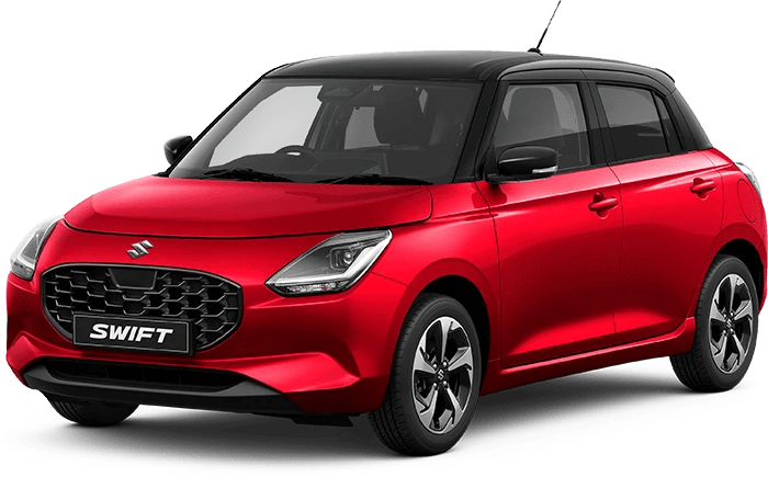 Suzuki finished in Burning Red Pearl Metallic