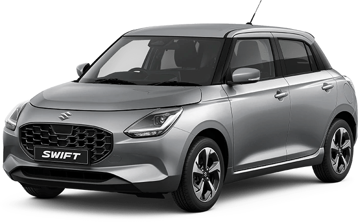 Suzuki finished in Premium Silver Metallic