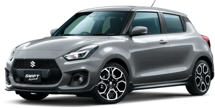 Suzuki finished in Premium Silver Metallic