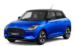 Suzuki Swift render with clear background