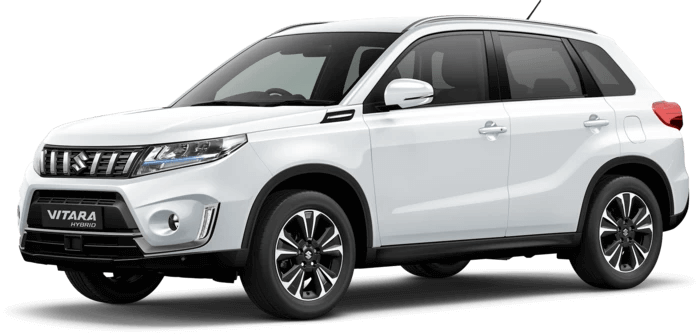 Suzuki finished in Cool White Pearl