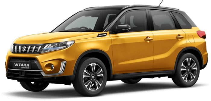 Suzuki finished in Solar Yellow Metallic